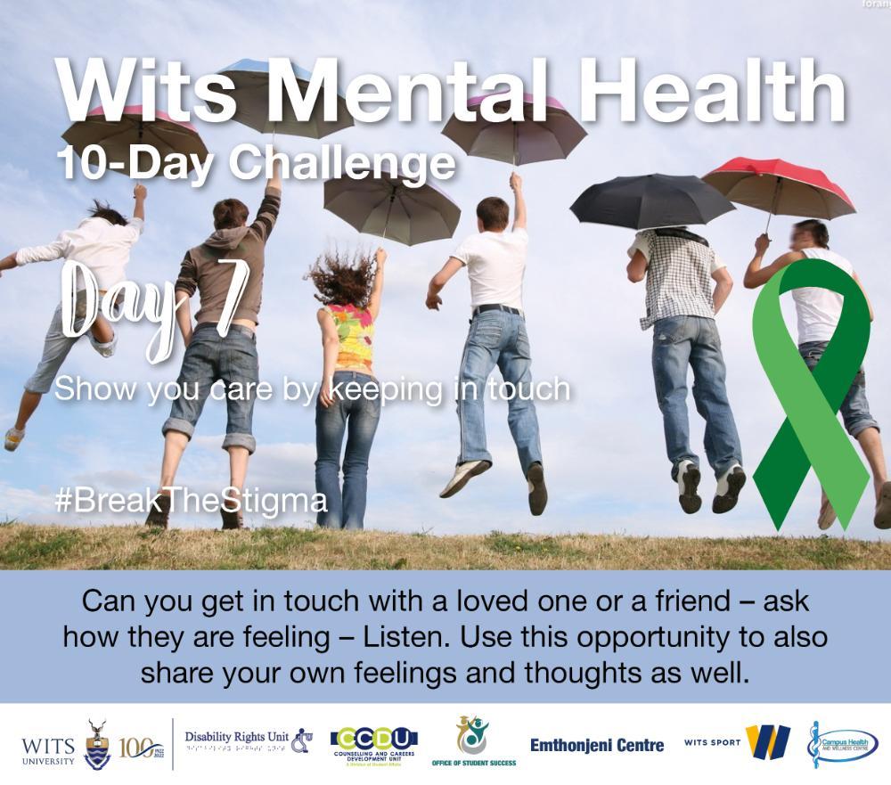 Mental Health Day 7 Challenge